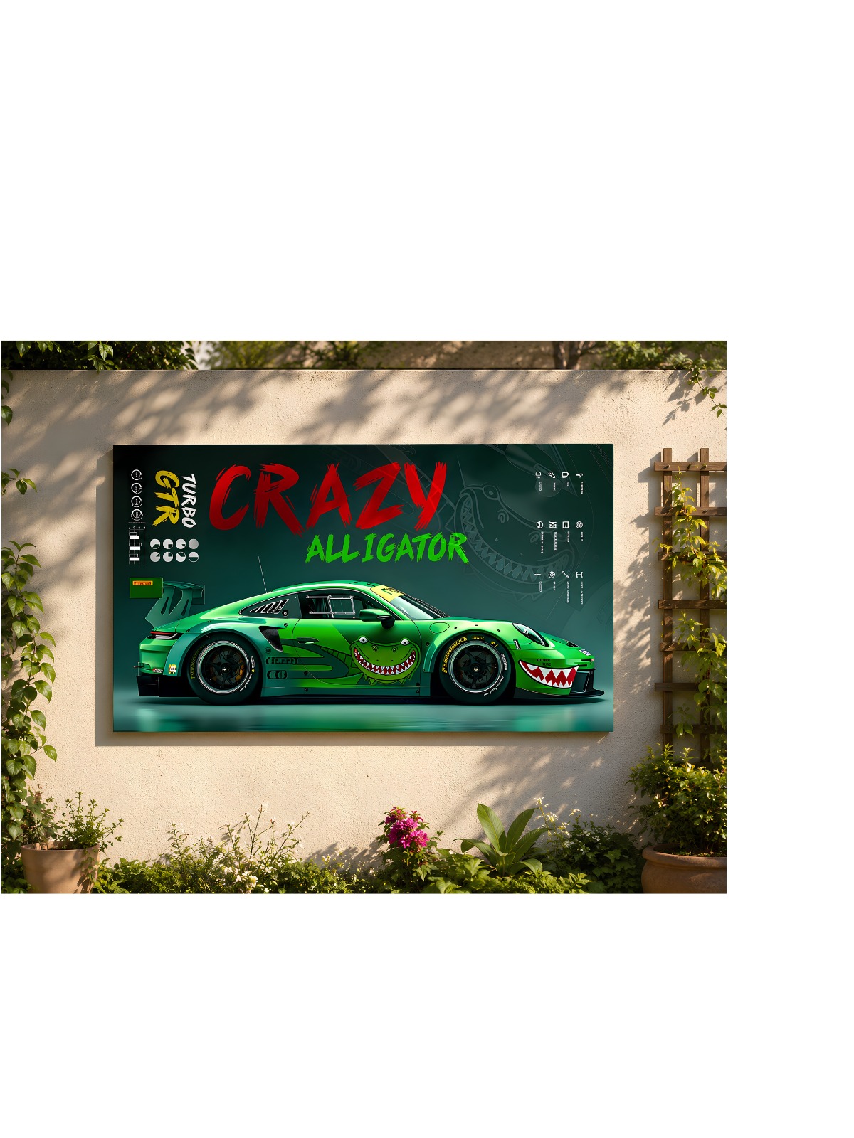 Green Nissan 